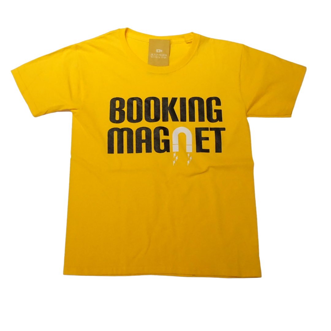 Booking Magnet - Yellow Unisex Kid's T-Shirt