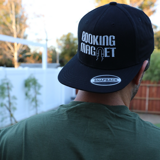 Booking Magnet - Black Snapback