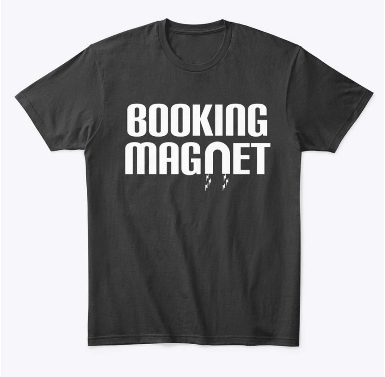 Booking Magnet - Black Unisex T-Shirt